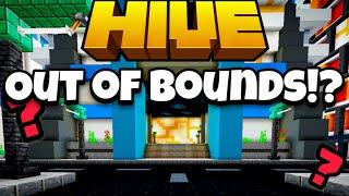 Hive Parkour Worlds Out Of Bounds SECRETS! (How To Get Out Of Bounds)