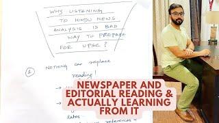 How to read and learn newspapers and editorials for UPSC uploaded without edits | Manuj Jindal IAS