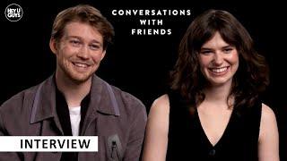 Conversations with Friends - Joe Alwyn & Alison Oliver on Sally Rooney & their on-screen chemistry