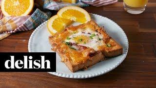 Cheesy Egg Toast | Delish