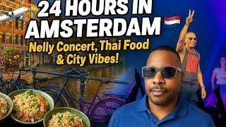 An American Living in Sweden Visits Amsterdam for the First Time  | 24 Hour Adventure!