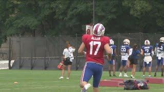 Tempers flare during high-intensity practice at Bills camp
