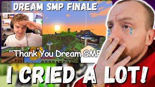 I CRIED A LOT! TommyInnit Goodbye Dream SMP (FIRST REACTION!) Dream SMP Finale
