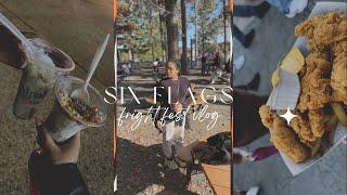 six flags | fright fest vlog  | jhene abigail