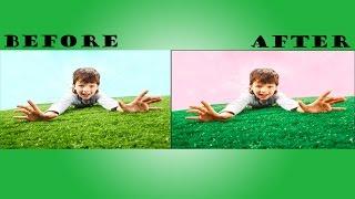 Adobe Photoshop (Color Replacement Tutorial)