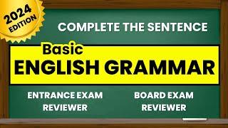 Basic English Grammar Reviewer | Try This English Grammar Test Questions | Can you score 50/50?