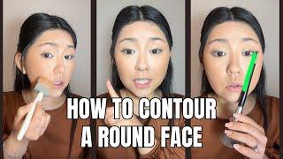 THE NEW VIRAL WAY TO CONTOUR A ROUND FACE