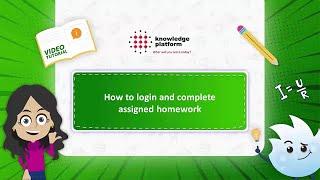 How to login and complete assigned homework || Eng || The Educators Edge || Knowledge Platform