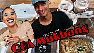 Q&A Mukbang (Part 1) | it's UP from here | South African YouTubers