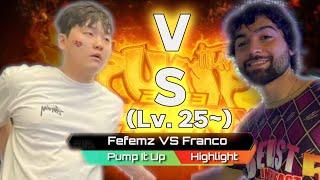 [FEFEMZ VS FRANCO] 펌프 국가대표 온라인배틀 하이라이트 LV.25 Over