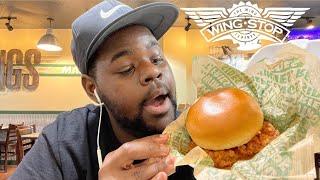 NYC Food Vlog | New Wingstop Chicken Sandwich Review