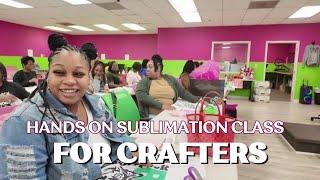 Our Hands-On DIY Sublimation Crafting Session Was Amazing | Crafting With Cassandra