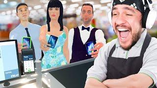 Caught Them STEALING in My Mexican SuperMarket! - SuperMarket Simulator
