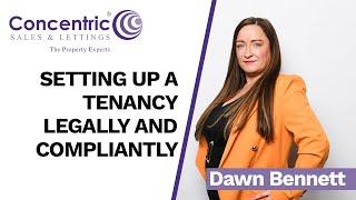 Setting up a Tenancy Legally & Compliantly