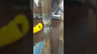 Tricks for welding strong concrete steel that are rarely discussed # #stickwelding #welder #weld