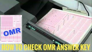 HOW TO CHECK OMR SHEET,HOW TO CHECK NEET OMR ANSWER KEY, HOW TO CHECK JEE-MAINS OMR ANSWER KEY,