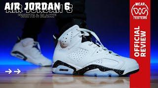 Air Jordan 6 White and Black