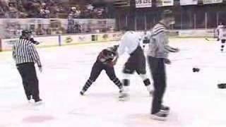 David Segal vs. Chad Wilcox Fight-SPHL Exhibition