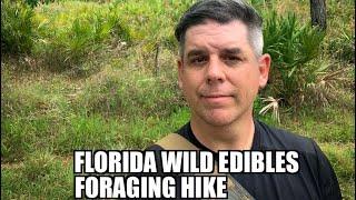 Florida wild edibles foraging hike