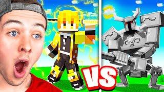 DEMON SLAYERS Vs. MOWZIES MOBS! (Minecraft Tournament)