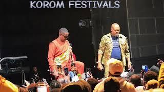 SEE HOW DJ NOSH and MC JAPHET PERFORM AT KOROM FESTIVALS NAIROBI