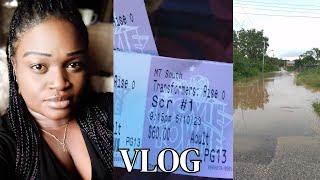 VLOG:  Weekend Vlog | Date Night With My Man | Movies, Food, Drinks | Heavy Rain In Trinidad & more