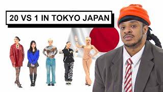 20 Japanese Women VS 1 Black Guy