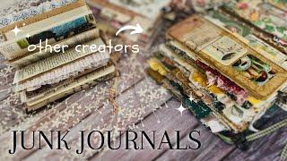 junk journals that I bought from other creators (and why)