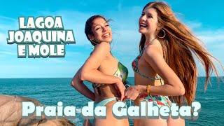 FLORIPA - Três praias em uma tarde! (Parte 02) - Modelo Julinha