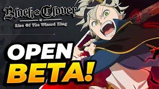 OPEN BETA! Incredible Animation and Combat! [BLACK CLOVER M]