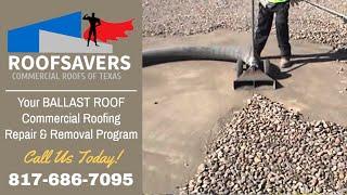 Bedford, TX Ballast Roof Repair With No Facility Down Time RoofSavers