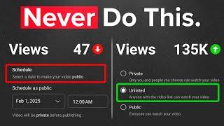 Beginner YouTube Mistakes That DESTROY Your Views in 2025 (AVOID THESE)