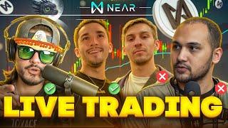 $NEAR MEMECOIN LIVE TRADING (Ft. Monza, Soos, Zack)