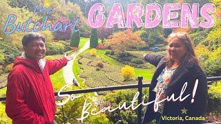 THE BUTCHART GARDENS I So Beautiful! | Victoria, British Columbia, Canada