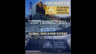 Full Scholarship @ Australian National University (ANU), Australia