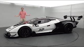 Lamborghini Essenza SCV12 - это трековый гиперкар за 3,5 млн $