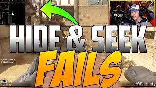 CIZZORZ HIDE AND SEEK FAILS!!! (Funny Fail Compilation) - MWR & BO3