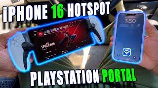 iPhone 16 & T-Mobile Hotspot With Playstation Portal | Insane Speeds