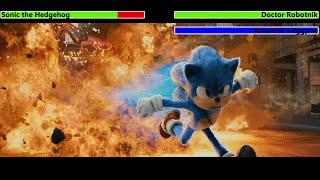 Sonic the Hedgehog (2020) Final Battle with healthbars