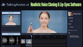  TalkingAvatar: Best Voice Cloning & Lip-Sync Tool | Change Anyone's Speech with Realistic Results!