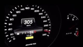 W204 C63 AMG 507 EDITION HITTING TOP SPEED 309* | Auto Mayo