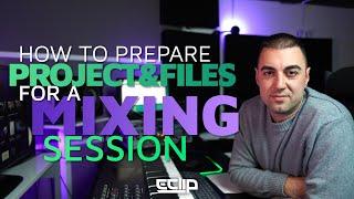 How To Prepare Files And Project For Mixing Session