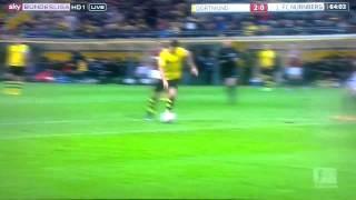 Robert Lewandowski Goal | Dortmund vs Nürnberg 2-0 | Bundesliga HD