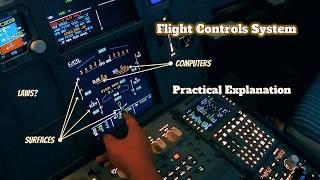 Airbus A320 Tutorial: Flight Control Systems practical explanation (Laws, Surfaces, Computers)