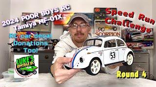 2024 Poor Boys RC Tamiya MF-01X Speed Run Challenge Round 4