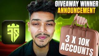 Funded Squad 3 × $10000 accounts giveaway | Funded Squad Prop Firm