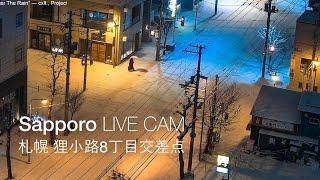 Sapporo Hokkaido Japan Live 24/7 | Tanukikoji 8-chome | lofi, beats to relax