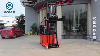 paper roll clamp drum stacker