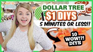 10 *IMPRESSIVE* High-End Fall DOLLAR TREE DIYS (5 minutes or less) Krafts by Katelyn