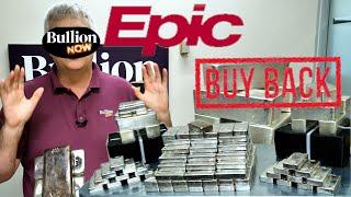 EPIC BUYBACKING - 1 TONNE OF SILVER